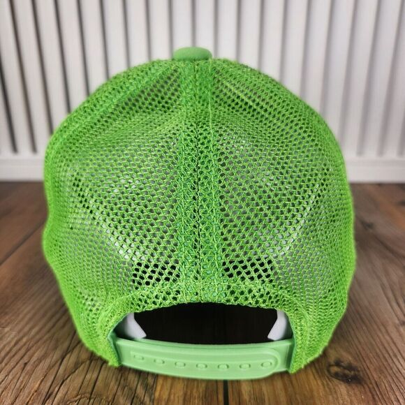 Adidas Seattle Sounders FC Trucker Hat Cap Snapback Green White Mesh MLS Sequin - Picture 5 of 10